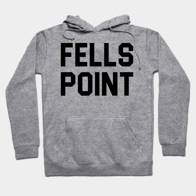 Fells Point Collegiate Style Hoodie by coyoteandroadrunner